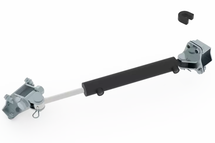 Iron Baltics vändcylinder för centermonterad plog - ATV / UTV Hydraulik - 1000000326 - 1