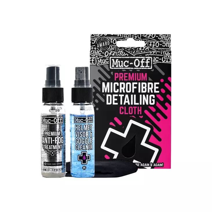 Muc-Off Visir och Körglas skötselpaket - ATV & UTV Rengöringsmedel och Vax - 198976 - 1