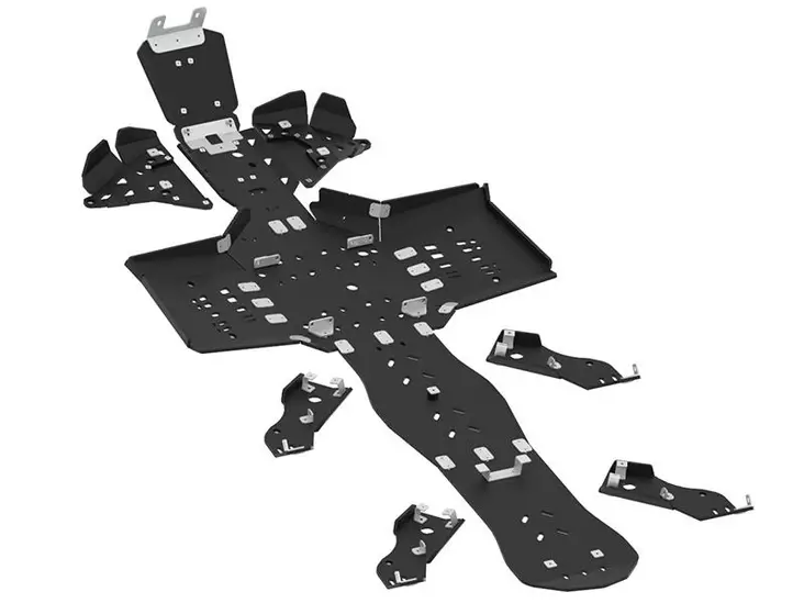 Bottomskydd (HDPE Plast) Can-Am 6x6 2019+ - ATV  & UTV Hasskydd - 147676 - 1