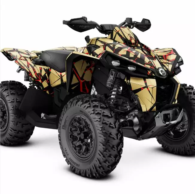 Klistermärkeset CAN-AM Renegade G2 XXC/XMR - ATV/UTV Klistermärke - 12A859FA23A80A23D6 - 1