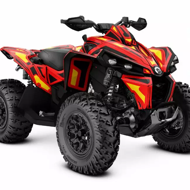 Klistermärkeset CAN-AM Renegade G2 XXC/XMR - ATV/UTV Klistermärke - D2670346E1AF3C3406 - 1