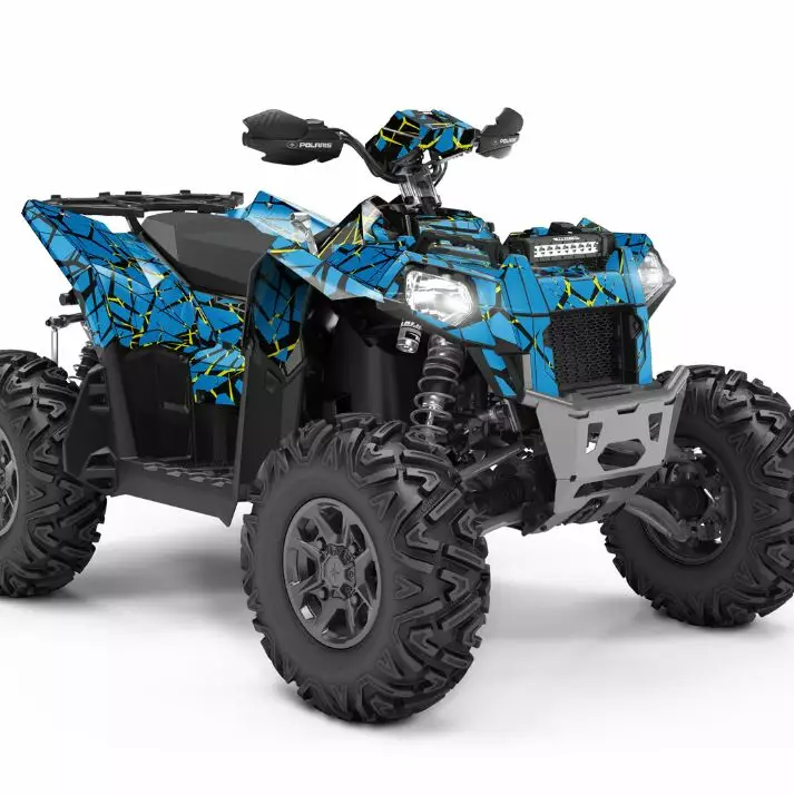 Klistermärkeset POLARIS SCRAMBLER - ATV/UTV Klistermärke - 9912FDCC56565BCFF6 - 1