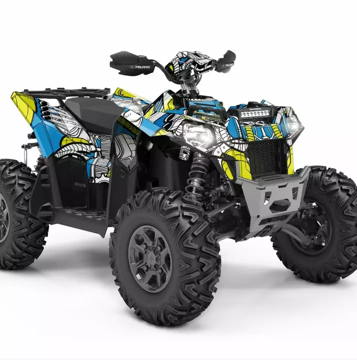 Klistermärkeset POLARIS SCRAMBLER - ATV/UTV Klistermärke - AD8E125D99FDFC38F6 - 1