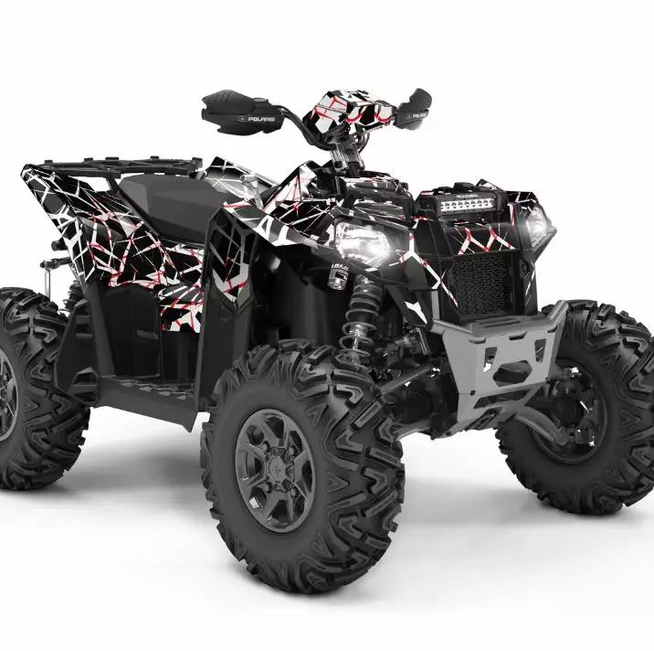 Klistermärkeset POLARIS SCRAMBLER - ATV/UTV Klistermärke - F60D3418896D6BF186 - 1