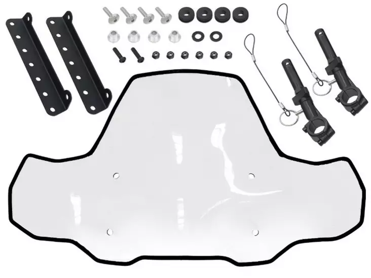 Bronco Vindruta med snabbfäste - ATV & UTV Vindrutor - 176106 - 1