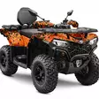Klistermärkeset CFMOTO CFORCE 450/520 - ATV/UTV Klistermärke - 186947 - 1