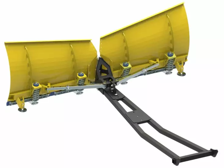 Mittmonterat G2 Plogpaket för LARVBAND - ATV / UTV Plogpaket - 1000000587 - 1