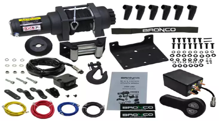 Bronco 3500lbs Gen2 Black Edition vinsch - ATV & UTV Vinschpaket - 905197 - 1