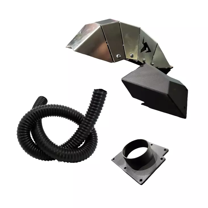 Hiisi Mud komplett snorkelkit - ATV & UTV Snorkelsats och Kylarlyftsats - 166017 - 1