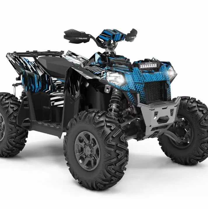 Klistermärkeset POLARIS SCRAMBLER - ATV/UTV Klistermärke - 5FB537F377EC2D9727 - 1