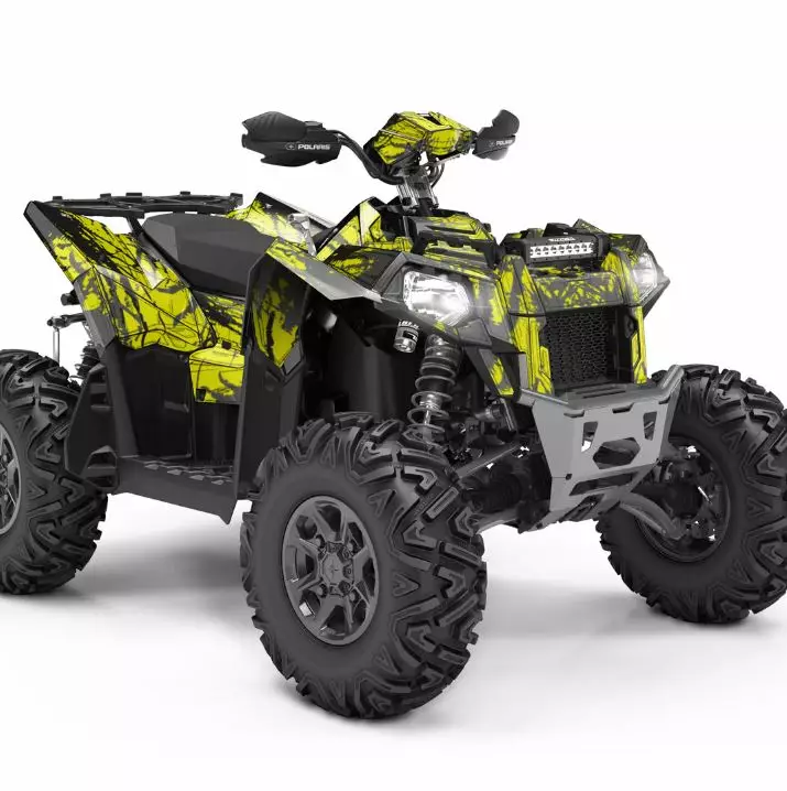 Klistermärkeset POLARIS SCRAMBLER - ATV/UTV Klistermärke - 91127E3FBAEFC50297 - 1