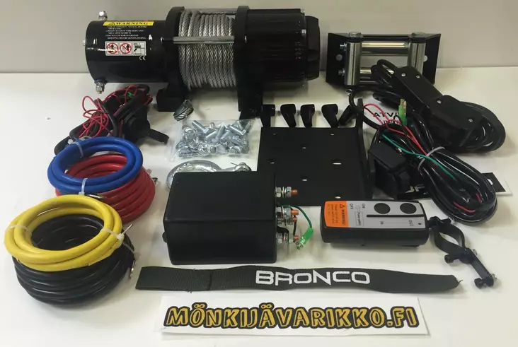 Bronco 4500lbs vinsch - ATV & UTV Vinschpaket - 905198 - 2