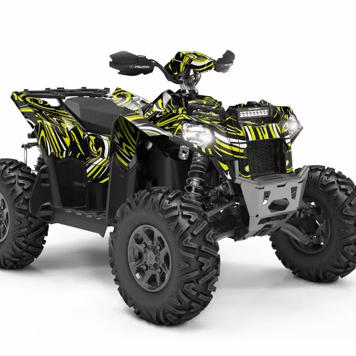 Klistermärkeset POLARIS SCRAMBLER - ATV/UTV Klistermärke - C159E89993D6F83218 - 1