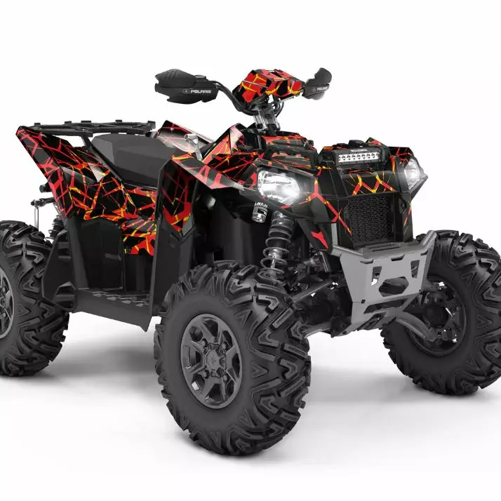 Klistermärkeset POLARIS SCRAMBLER - ATV/UTV Klistermärke - F6A409F62FE47FEA58 - 1