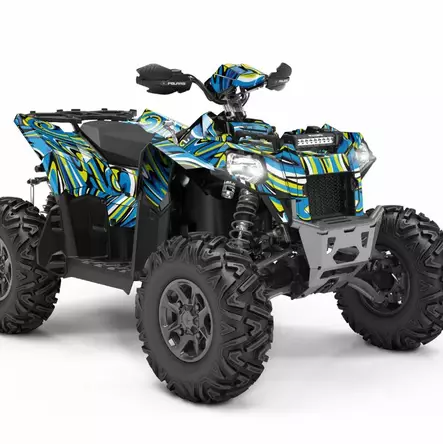 Klistermärkeset POLARIS SCRAMBLER - ATV/UTV Klistermärke - B60E78C282FF56C0F9 - 1
