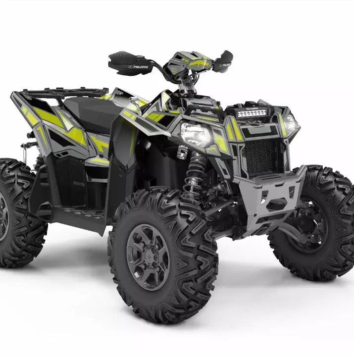 Klistermärkeset POLARIS SCRAMBLER - ATV/UTV Klistermärke - 41FB5FED3AD6A168B9 - 1