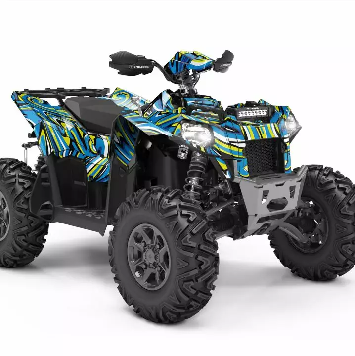 Klistermärkeset POLARIS SCRAMBLER - ATV/UTV Klistermärke - B60E78C282FF56C0F9 - 1