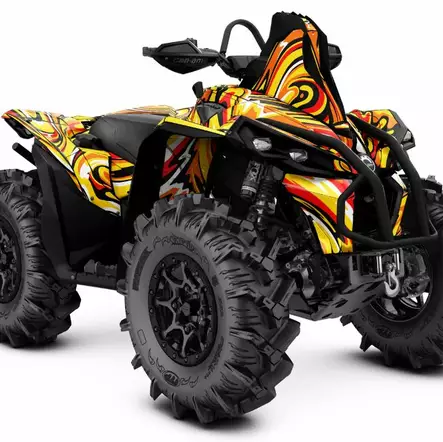 Klistermärkeset CAN-AM Renegade G2 XXC/XMR - ATV/UTV Klistermärke - FD4D734D76FA865C9A - 2