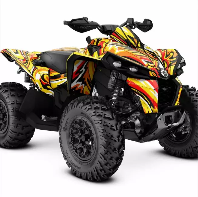 Klistermärkeset CAN-AM Renegade G2 XXC/XMR - ATV/UTV Klistermärke - FD4D734D76FA865C9A - 1