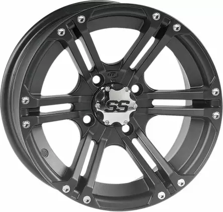 ITP SS212 14" fälgpaket 4x110 stel axel svart - ATV / UTV Fälgpaket 14" - V212141102B - 1