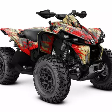 Klistermärkeset CAN-AM Renegade G2 XXC/XMR - ATV/UTV Klistermärke - B4383149E4EF9283DB - 1