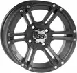 ITP SS212 12" fälgpaket 4x110 svart - ATV / UTV Fälgpaket 12" - V21212110B - 1