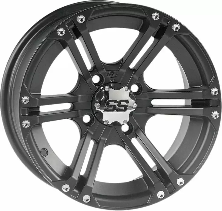 ITP SS212 14" fälgpaket 4x110 stel axel svart - ATV / UTV Fälgpaket 14" - V212141102B - 1