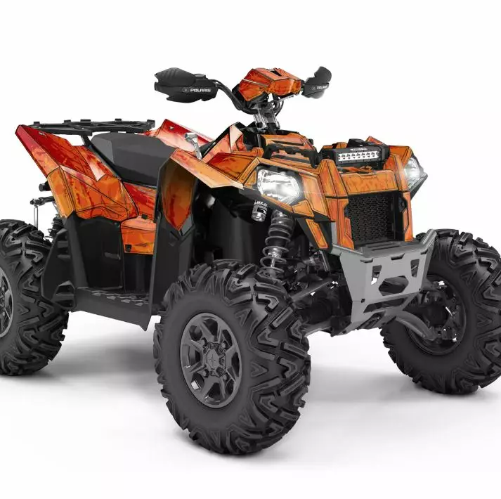 Klistermärkeset POLARIS SCRAMBLER - ATV/UTV Klistermärke - 7C2A2A9283C8A7DEBB - 1