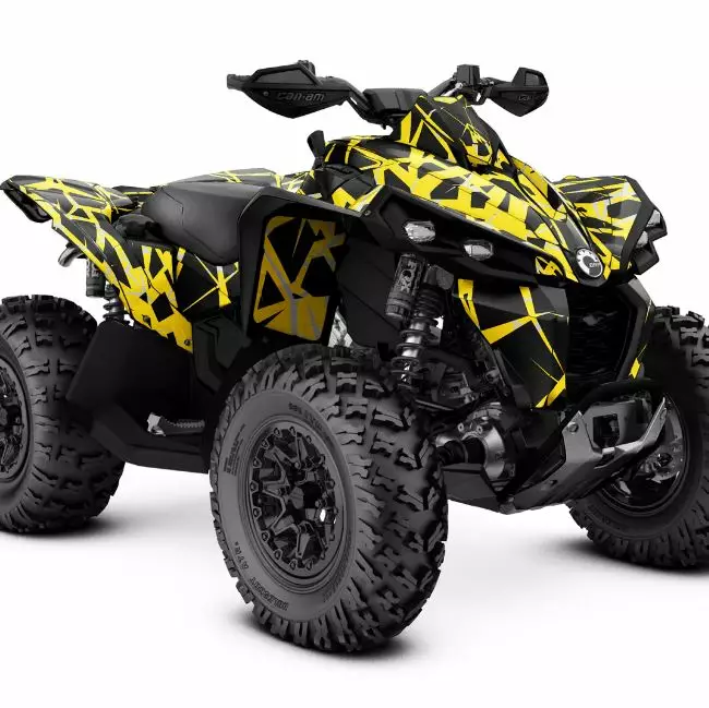 Klistermärkeset CAN-AM Renegade G2 XXC/XMR - ATV/UTV Klistermärke - 927438762FA93D42CC - 1