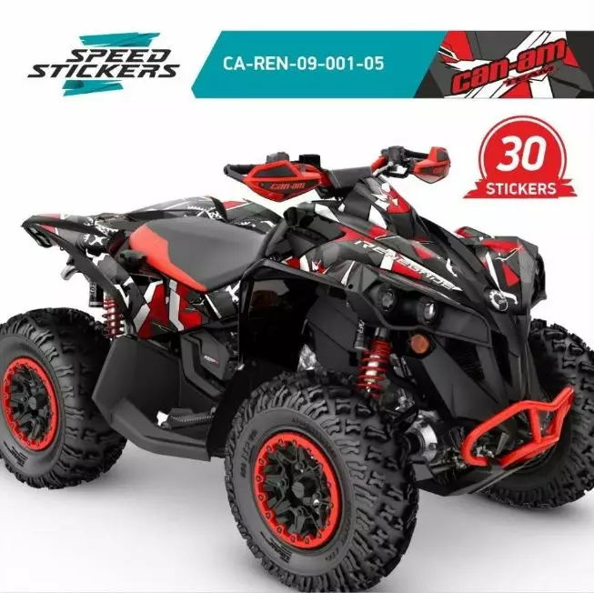 Klistermärkeset CAN-AM Renegade G2 - ATV/UTV Klistermärke - 54150B71E5B122473D - 1