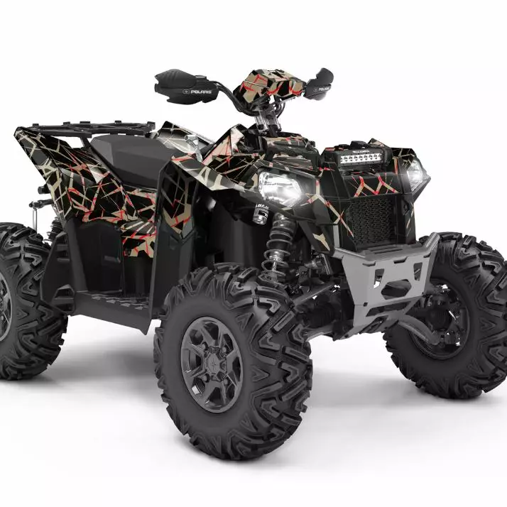 Klistermärkeset POLARIS SCRAMBLER - ATV/UTV Klistermärke - CA9E092FE9B998F58D - 1