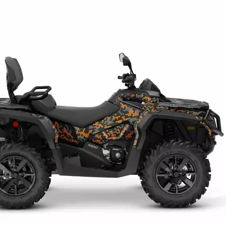 Klistermärkeset CAN-AM Outlander G2 - ATV/UTV Klistermärke - 3D691A889CE318B5AE - 2