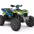 Klistermärkeset POLARIS SCRAMBLER - ATV/UTV Klistermärke - 64F82F28834659003E - 1