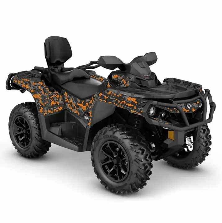 Klistermärkeset CAN-AM Outlander G2 - ATV/UTV Klistermärke - 3D691A889CE318B5AE - 1