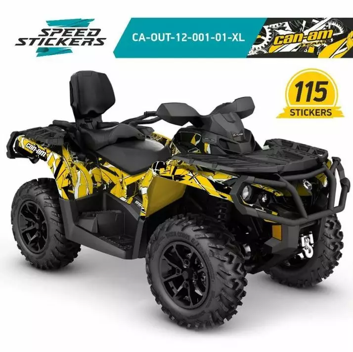 Klistermärkeset CAN-AM Outlander G2 - ATV/UTV Klistermärke - 5FBEB9BE01B4EF1FDE - 1