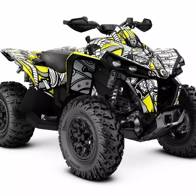 Klistermärkeset CAN-AM Renegade G2 XXC/XMR - ATV/UTV Klistermärke - 4BD24F80FC2A5B891E - 1