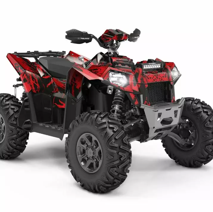 Klistermärkeset POLARIS SCRAMBLER - ATV/UTV Klistermärke - 25D2887EB96A5F5ADE - 1