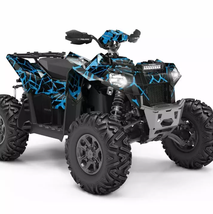 Klistermärkeset POLARIS SCRAMBLER - ATV/UTV Klistermärke - FCE1030219304FFF8E - 1