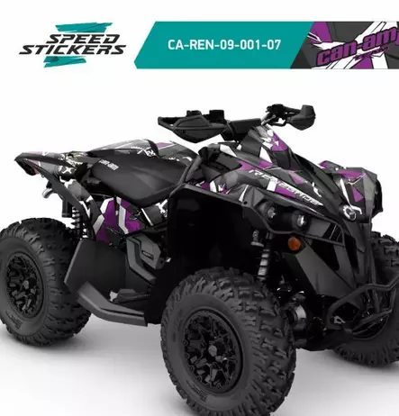 Klistermärkeset CAN-AM Renegade G2 - ATV/UTV Klistermärke - B2812E16EF7ACA55DF - 1