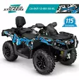 Klistermärkeset CAN-AM Outlander G2 - ATV/UTV Klistermärke - 27EEB0551FA4A12CFF - 1