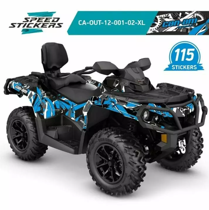 Klistermärkeset CAN-AM Outlander G2 - ATV/UTV Klistermärke - 27EEB0551FA4A12CFF - 1