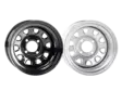 ITP Delta 12" fälgserie för stel axel 4x110 Svarta - ATV / UTV Fälgpaket 12" - VD12110BJ - 1