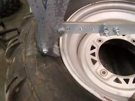 Däckarbete 4st - ATV / UTV Däckpaket för 12" fälgar - rengastyot - 1